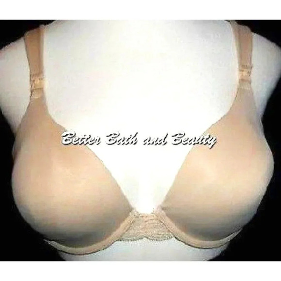 Motherhood Maternity Nursing Lace Trim Underwire Bra 38E Nude  Excellent Pre-own - Picture 5 of 7
